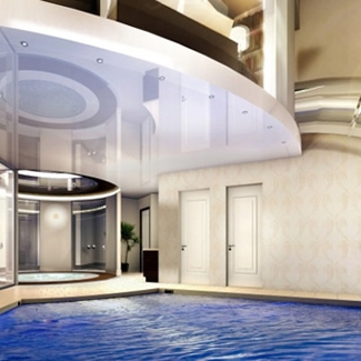 Casa subterrânea e com tobogã!